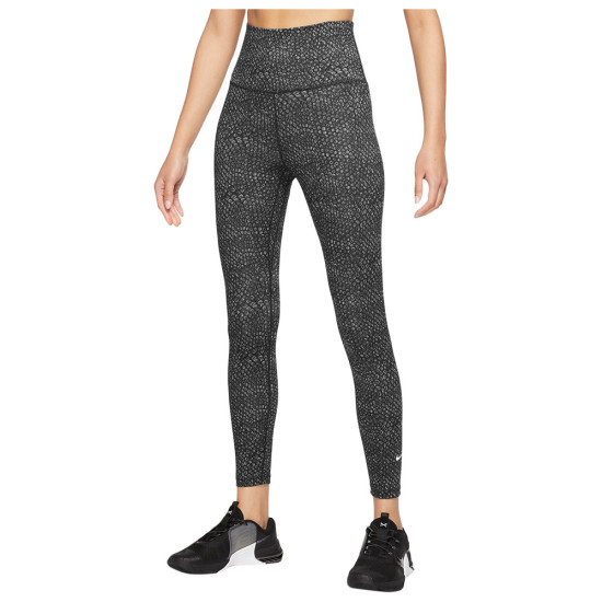 Nike Γυναικείο κολάν W NK One DF HR 7/8 Tight AOP